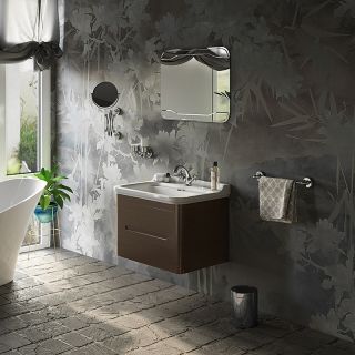 Раковина Kerasan Waldorf  4141K1bi/cr*1 Белая 80 см